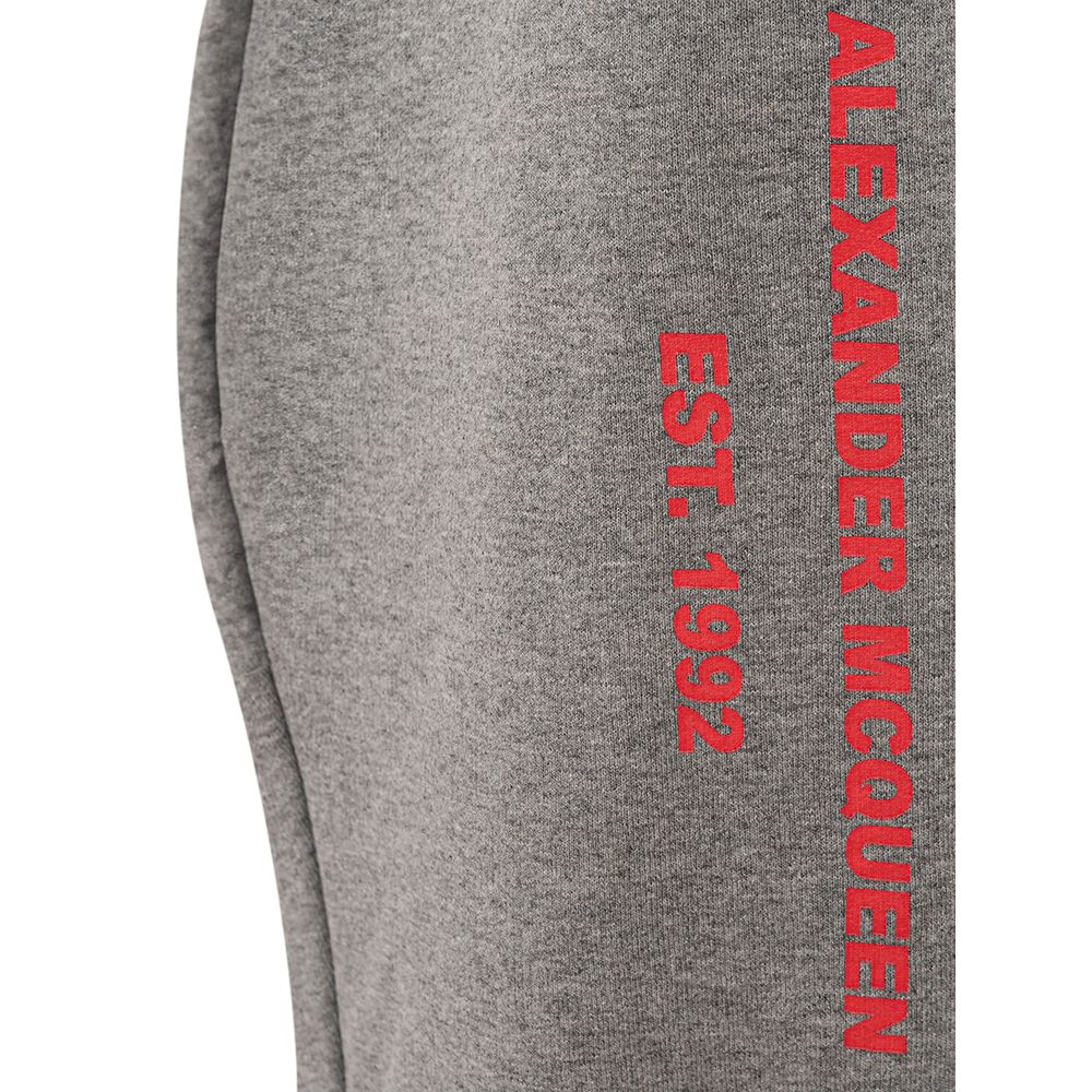 Alexander McQueen Gray Cotton Athletic Pants - BrandFit 88