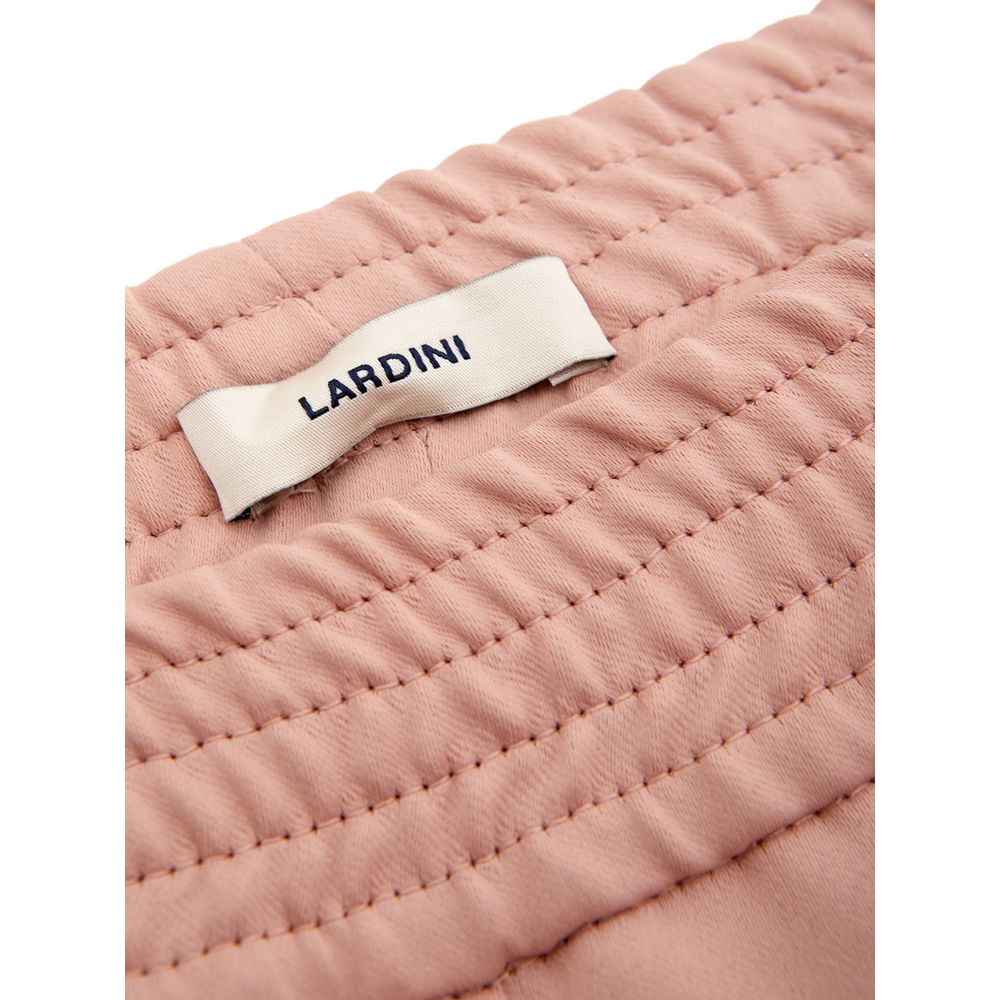 Lardini Pink Polyester Casual Pants