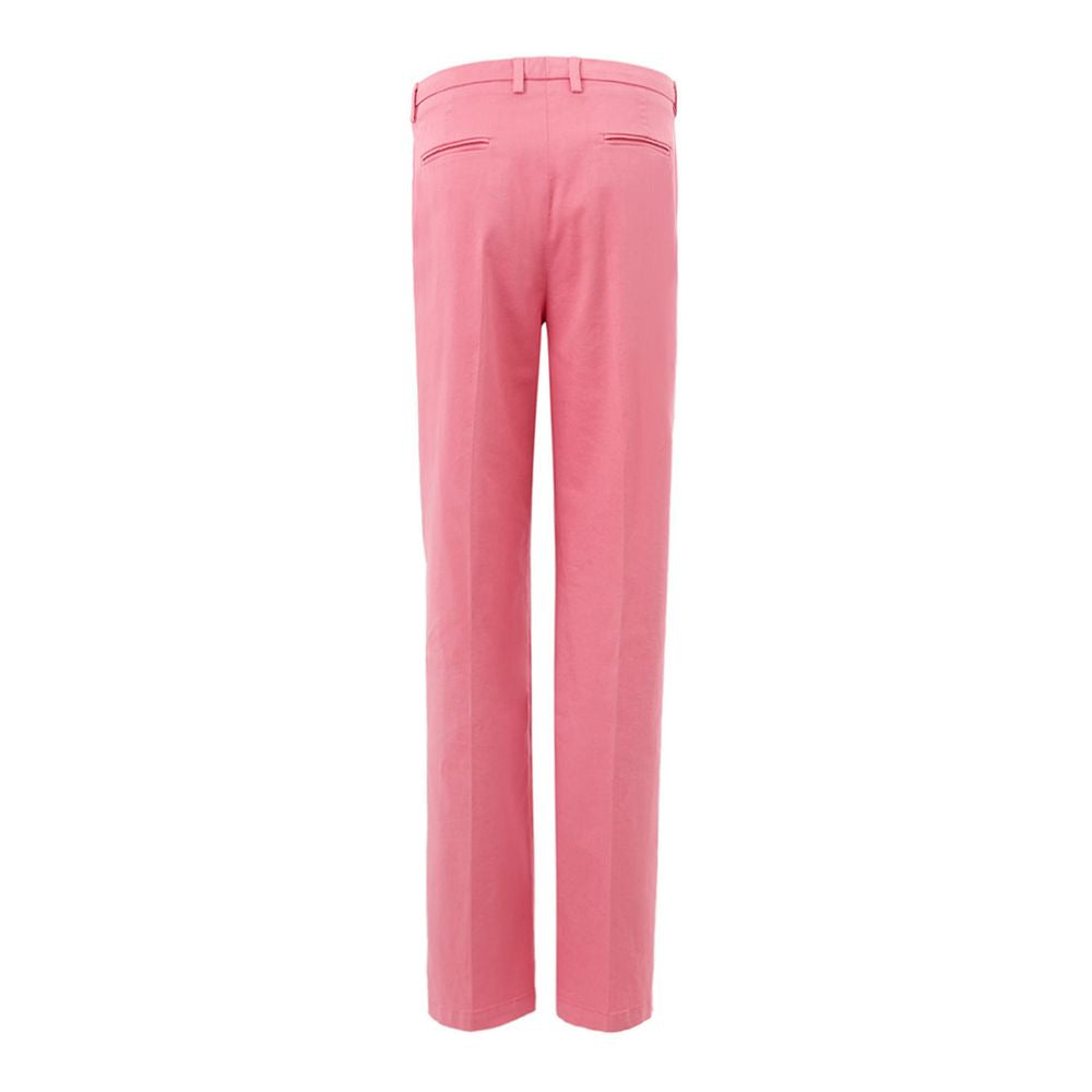 Lardini Pink Cotton Chino Pants
