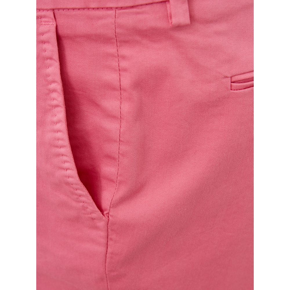 Lardini Pink Cotton Chino Pants