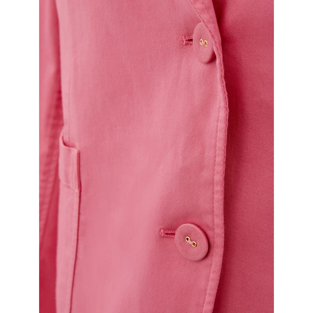 Lardini Pink Cotton Blazer