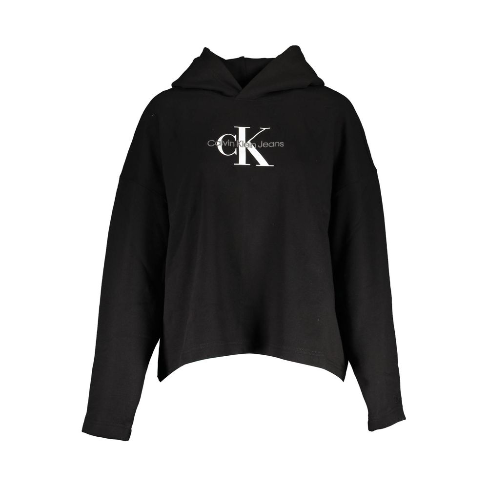 Calvin Klein Black Cotton Women's Hoodie