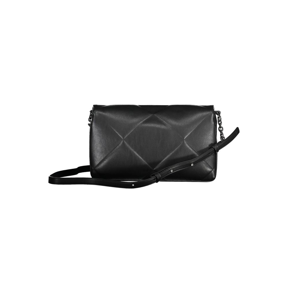Calvin Klein Black Polyester Women Shoulder Bag