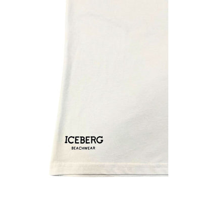 Iceberg White Cotton Men T-Shirt