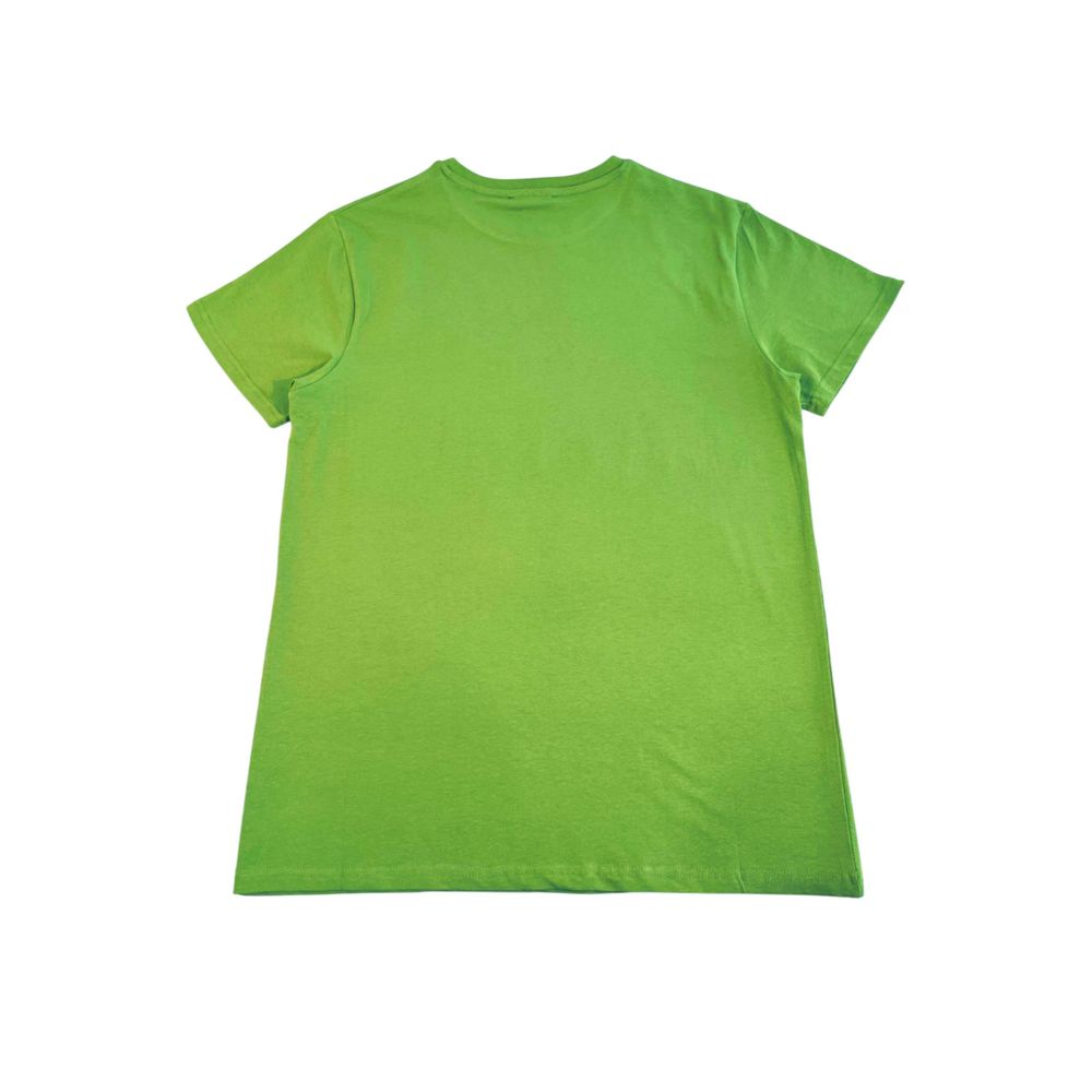 Iceberg Green Cotton Men T-Shirt