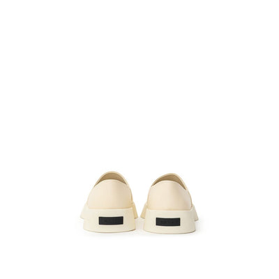 Fear Of God Beige Leather Slip-On Loafer