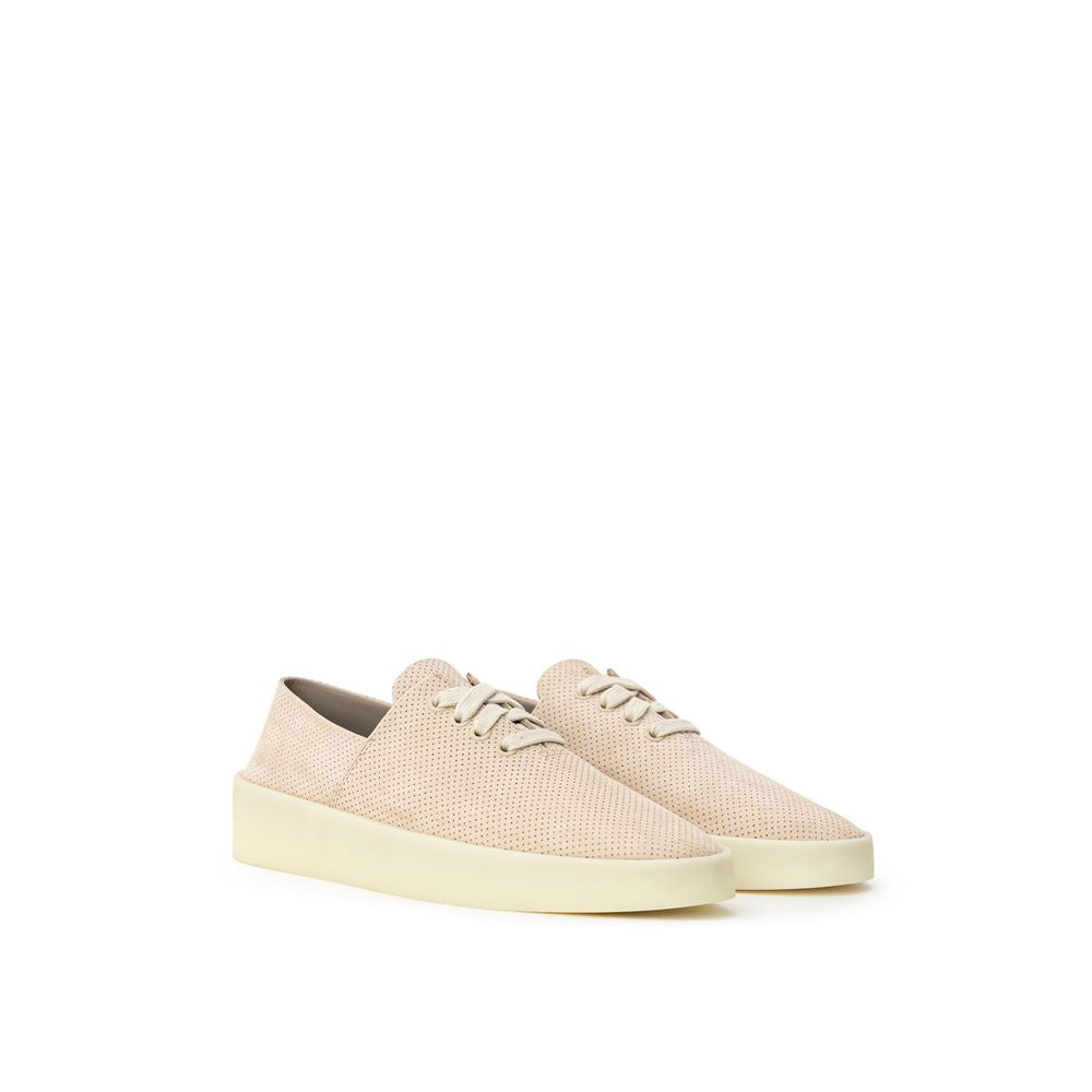 Fear Of God Beige Leather Low Top Sneakers - BrandFit 88