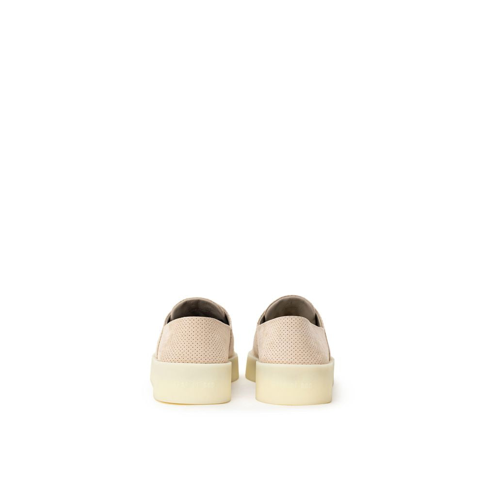 Fear Of God Beige Leather Low Top Sneakers - BrandFit 88