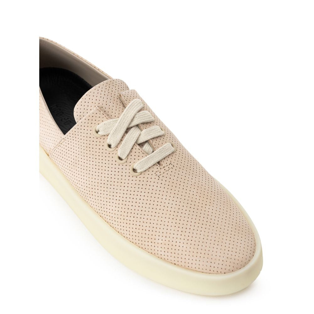 Fear Of God Beige Leather Low Top Sneakers - BrandFit 88