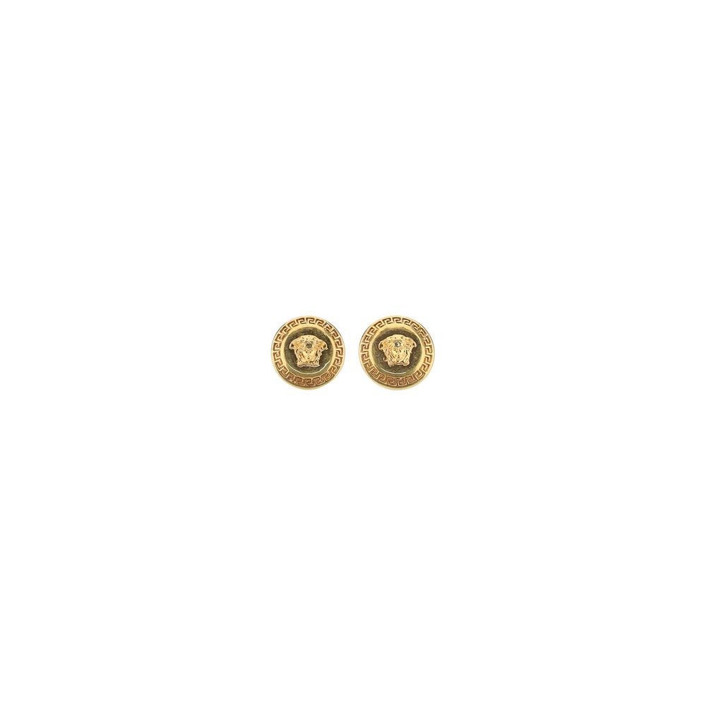 Versace Black Metal Earrings - BrandFit 88