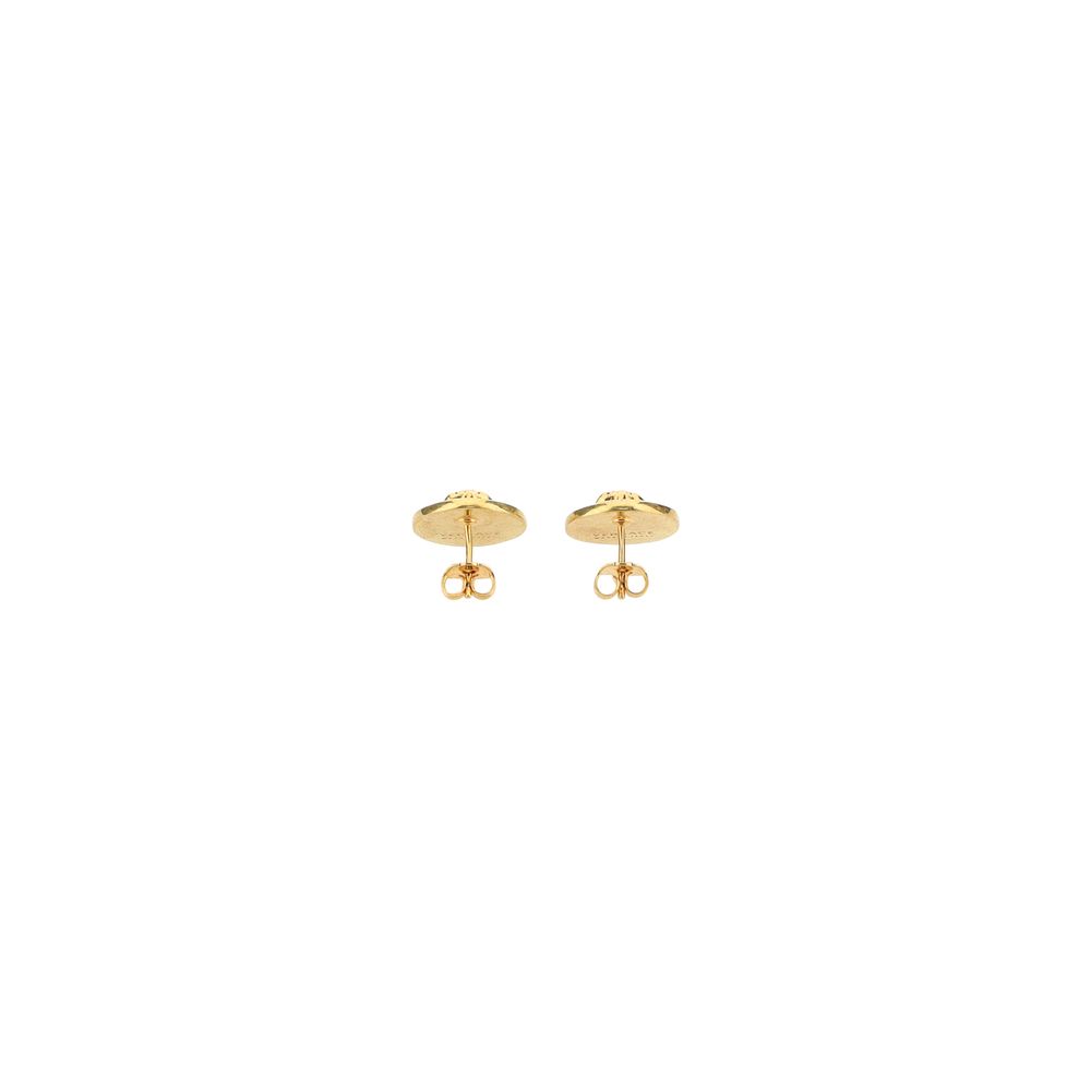 Versace Black Metal Earrings - BrandFit 88