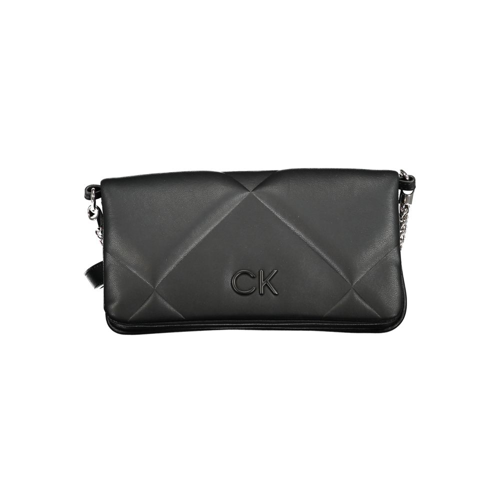 Calvin Klein Nero Polyurethane Women's Shoulder Bag
