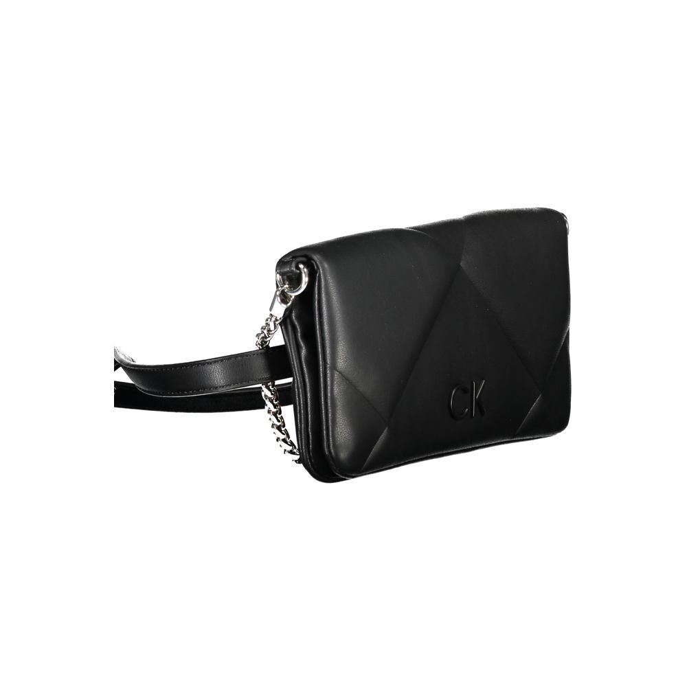 Calvin Klein Black Polyester Women Handbag