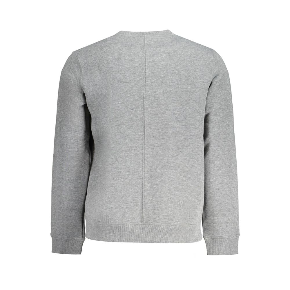Calvin Klein Grigio Polyester Men Sweatshirt