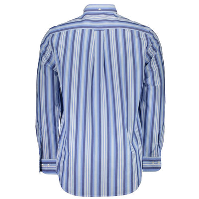 Gant Blue Cotton Men Shirt