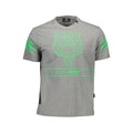 Plein Sport Grigio Cotton Men T-Shirt