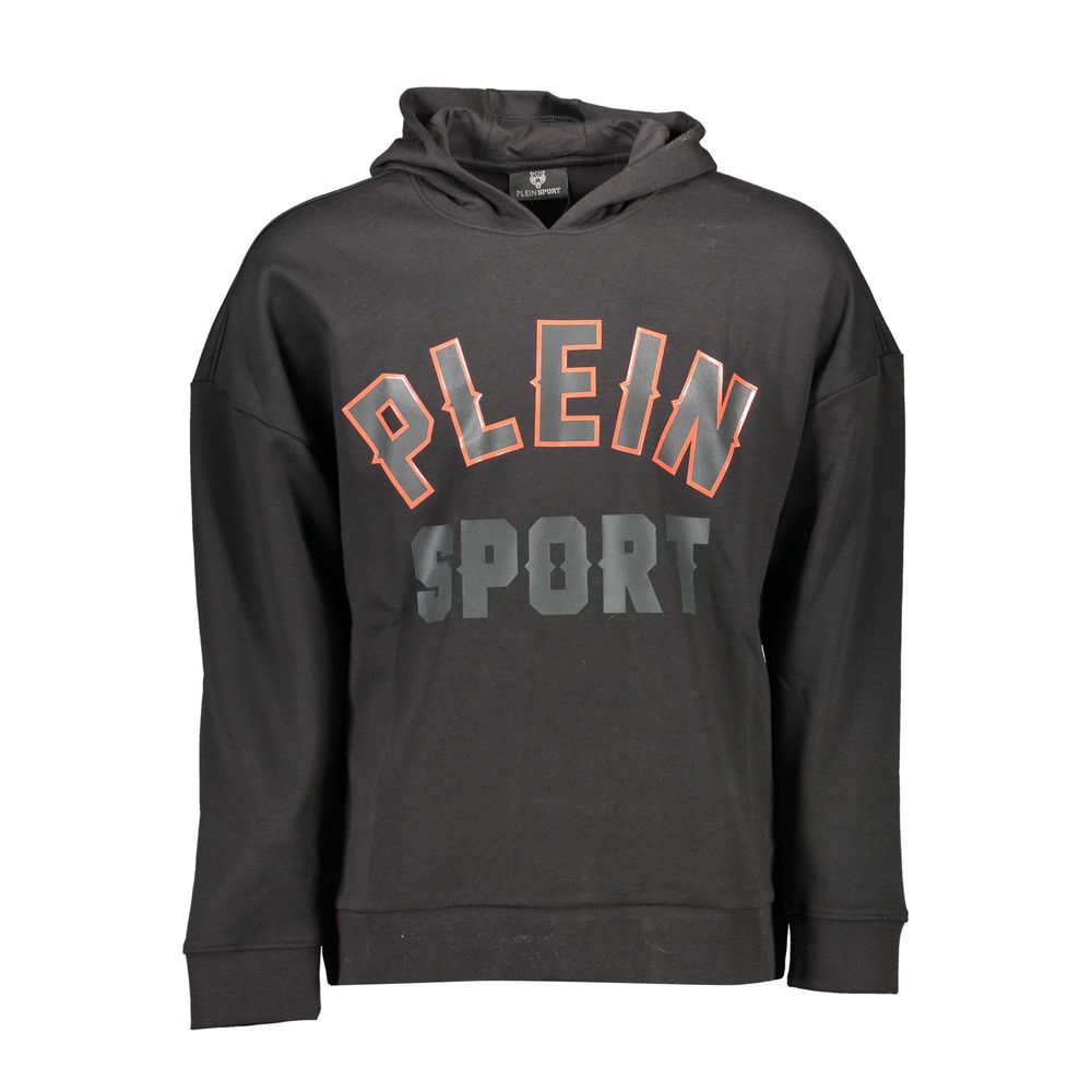 Plein Sport Black Cotton Men's Sweatshirt