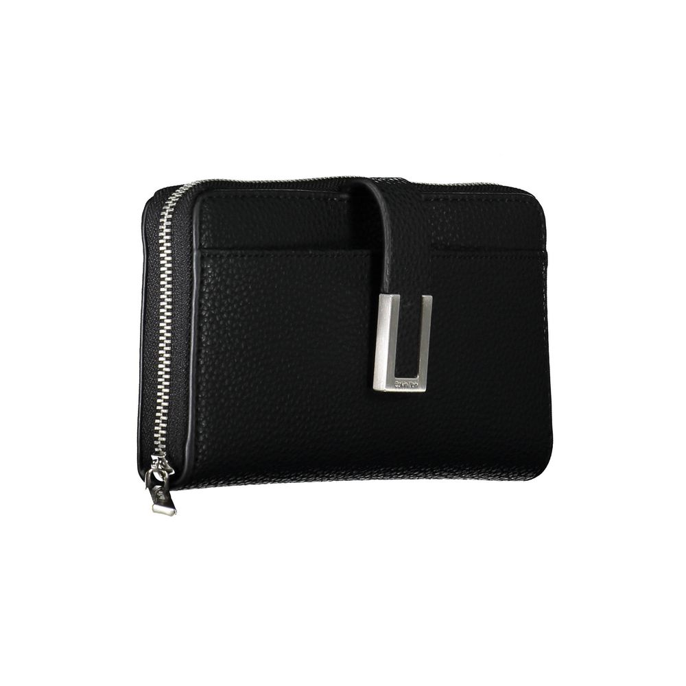 Calvin Klein Nero Polyurethane Women Wallet