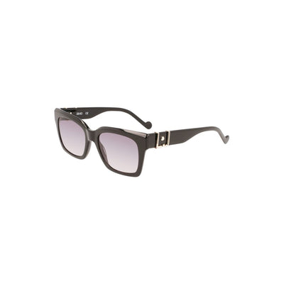 Liu Jo Black Acetate Women's Sunglass