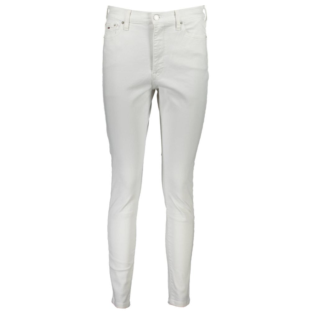 Tommy Hilfiger Bianco Cotton Women's Jeans