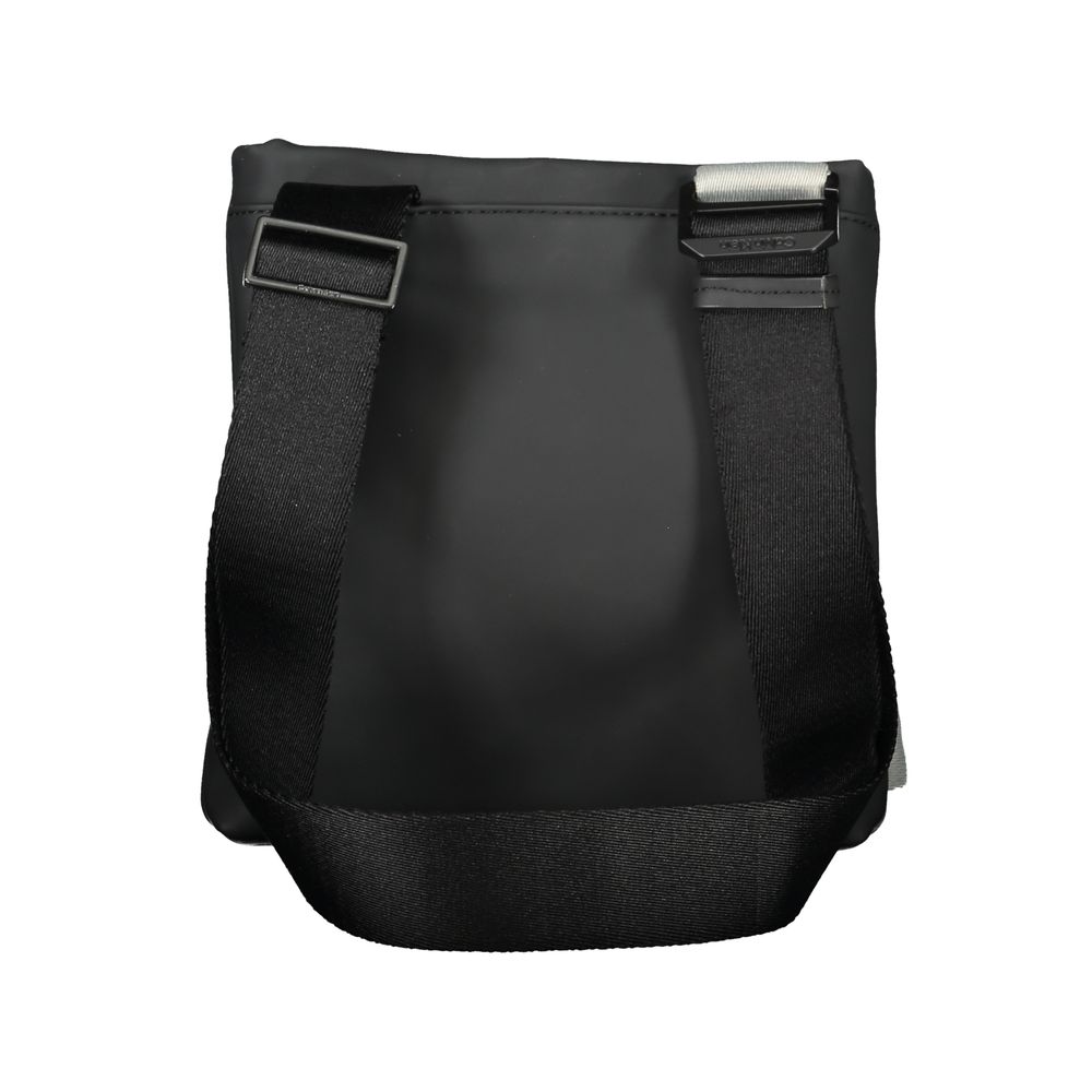 Calvin Klein Black Polyester Men's Shoulder Bag