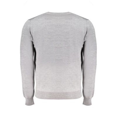 Harmont & Blaine Gray Wool Sweater