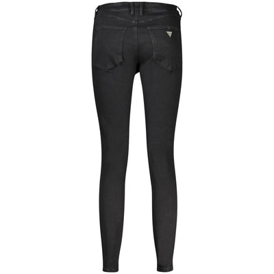 Guess Jeans Black Cotton Women Skinny Jean