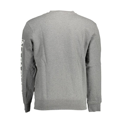 Napapijri Brown Cotton Men Sweater
