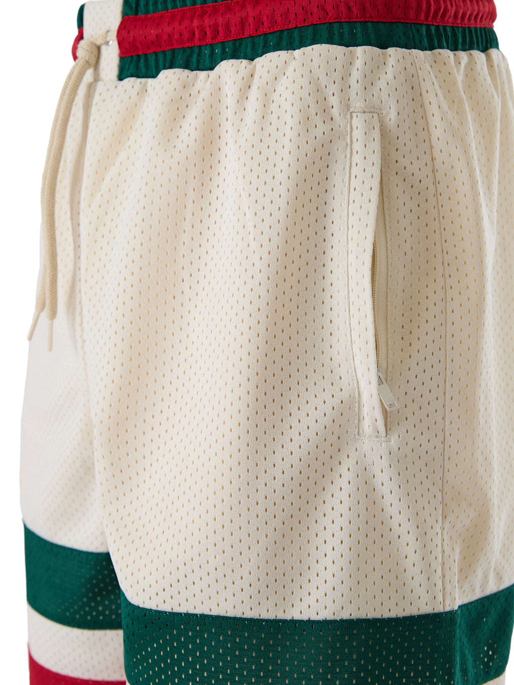 Gucci Cream polyester  Logo Shorts