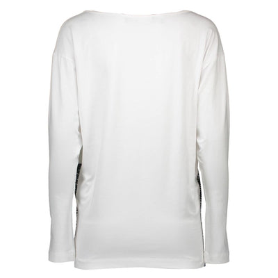 Love Moschino White Cotton Unisex T-Shirt