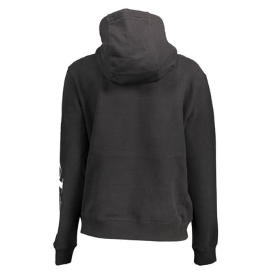 Calvin Klein Black Cotton Women Sweatshirt