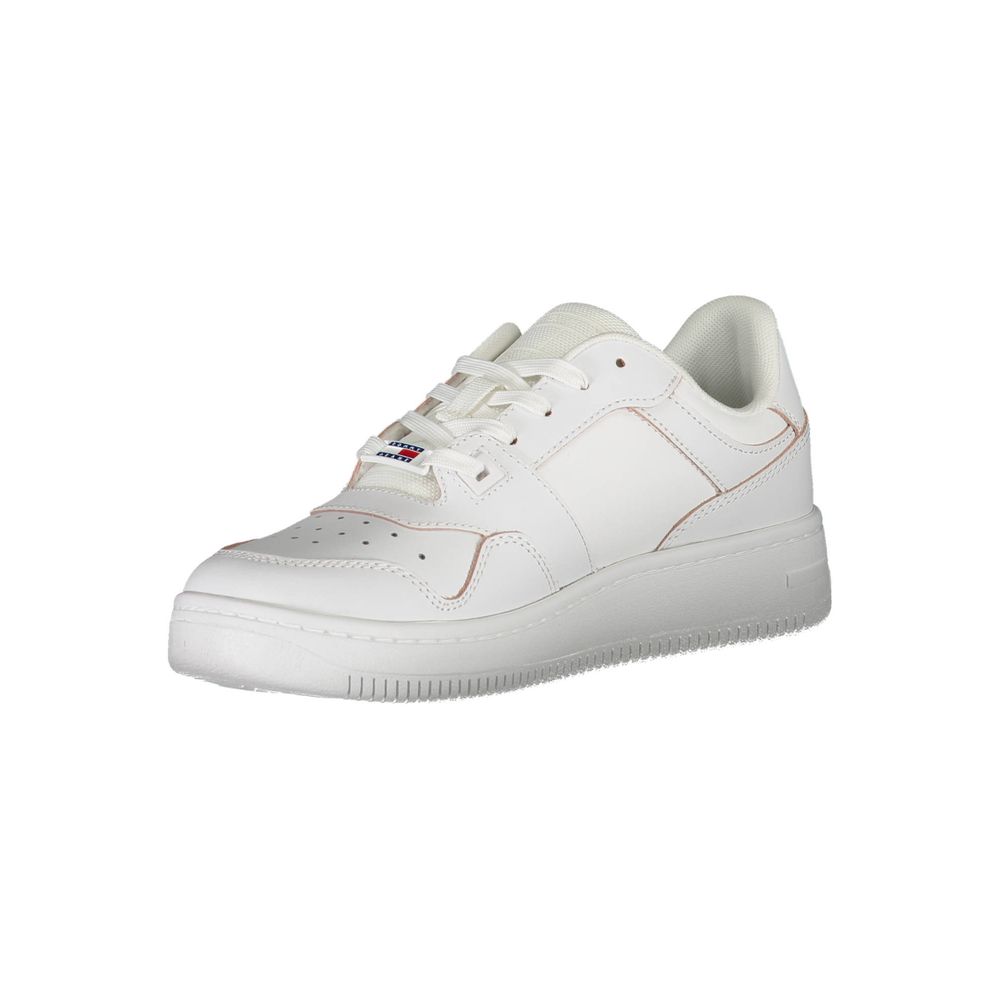 Tommy Hilfiger Bianco Leather Women Sneaker
