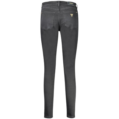 Guess Jeans Black Cotton Women Jeans
