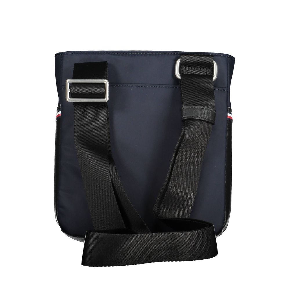Tommy Hilfiger Blue Polyurethane Men's Shoulder Bag