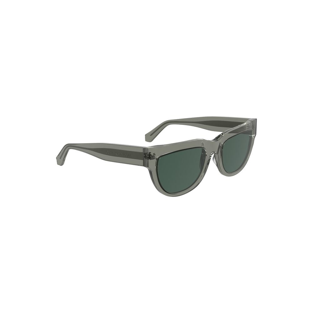 Calvin Klein Grigio Acetate Women Sunglass