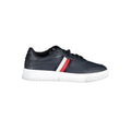 Tommy Hilfiger Blu Leather Men Sneaker