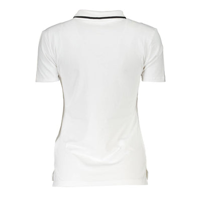 Fila White Cotton Womens Polo Shirt