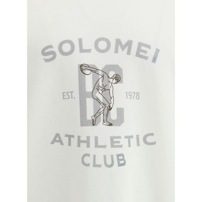 Brunello Cucinelli White Cotton Sweatshirt