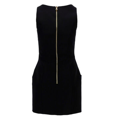 Balmain Black Wool Women's Dress