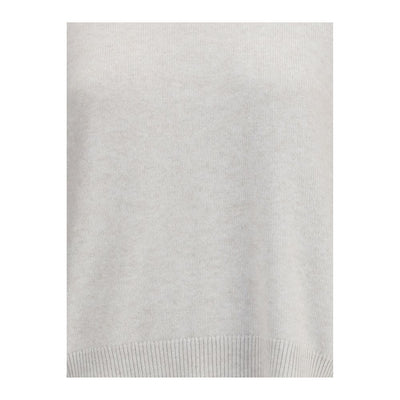 Brunello Cucinelli Gray Cashmere Cashmere Sweater