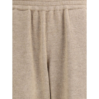 Brunello Cucinelli Beige Cashmere Pants