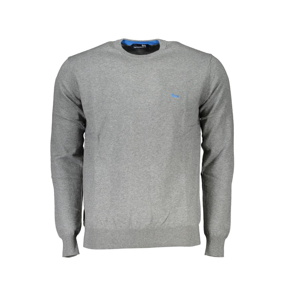 Harmont & Blaine Grigio Cotton Men's Sweater