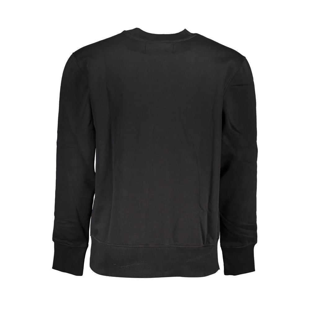 Calvin Klein Black Cotton Men's Sweatshirt