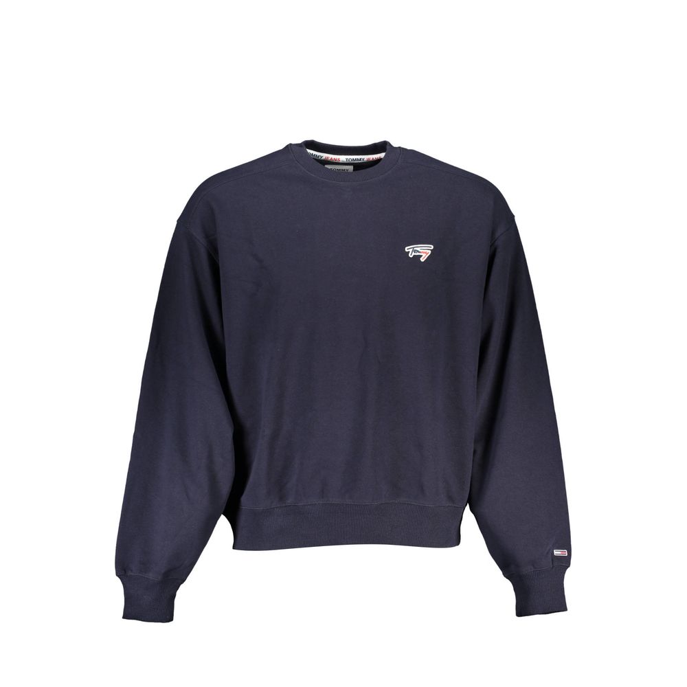 Tommy Hilfiger Blue Cotton Men Sweatshirt