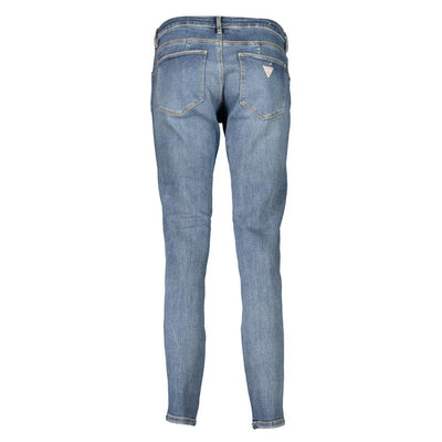 Guess Jeans Blue Organic Cotton Women Jeans