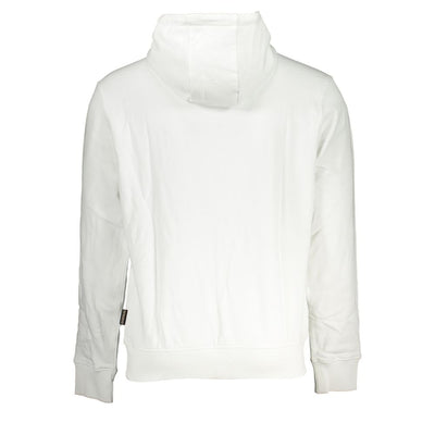 Napapijri White Cotton Men Sweater