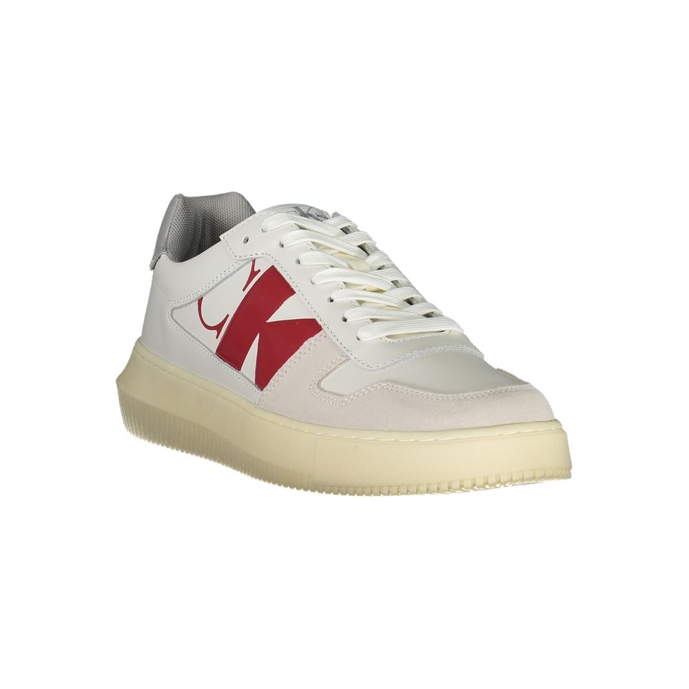 Calvin Klein Bianco Leather Men Sneaker