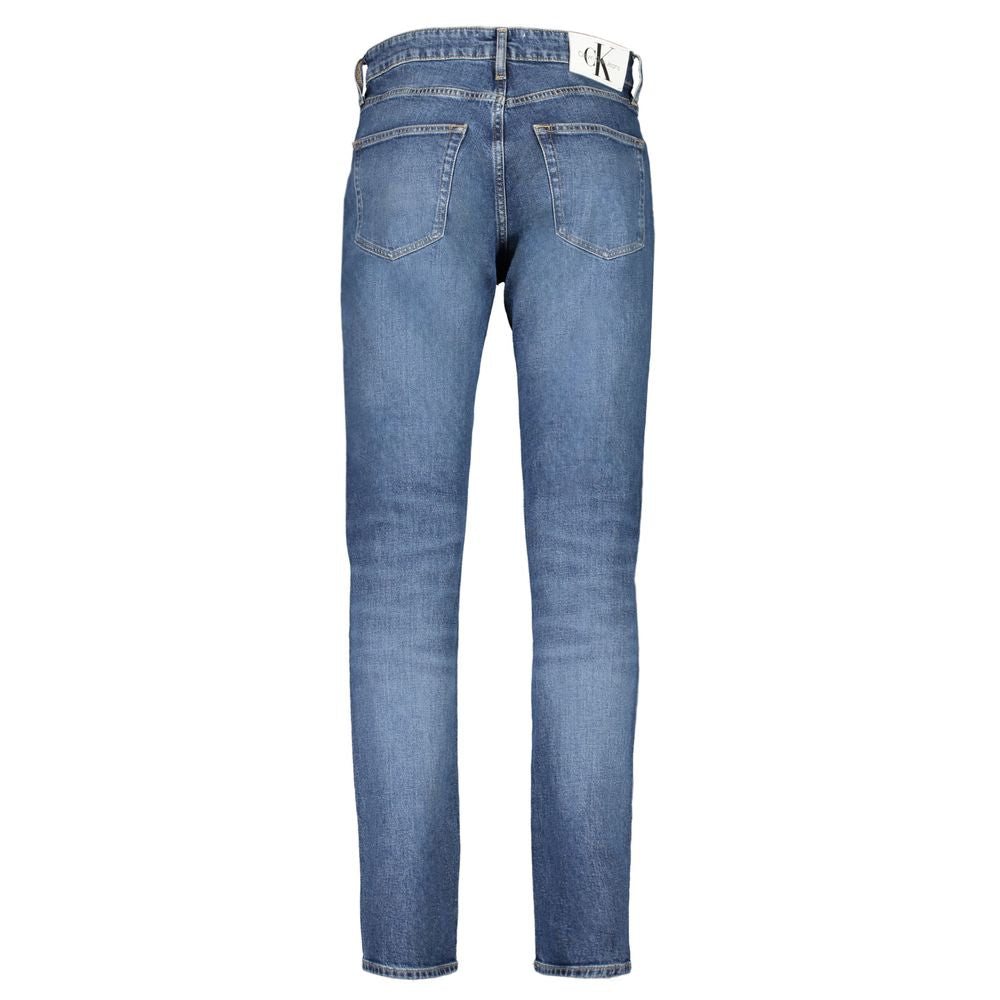 Calvin Klein Blue Cotton Men's Jean