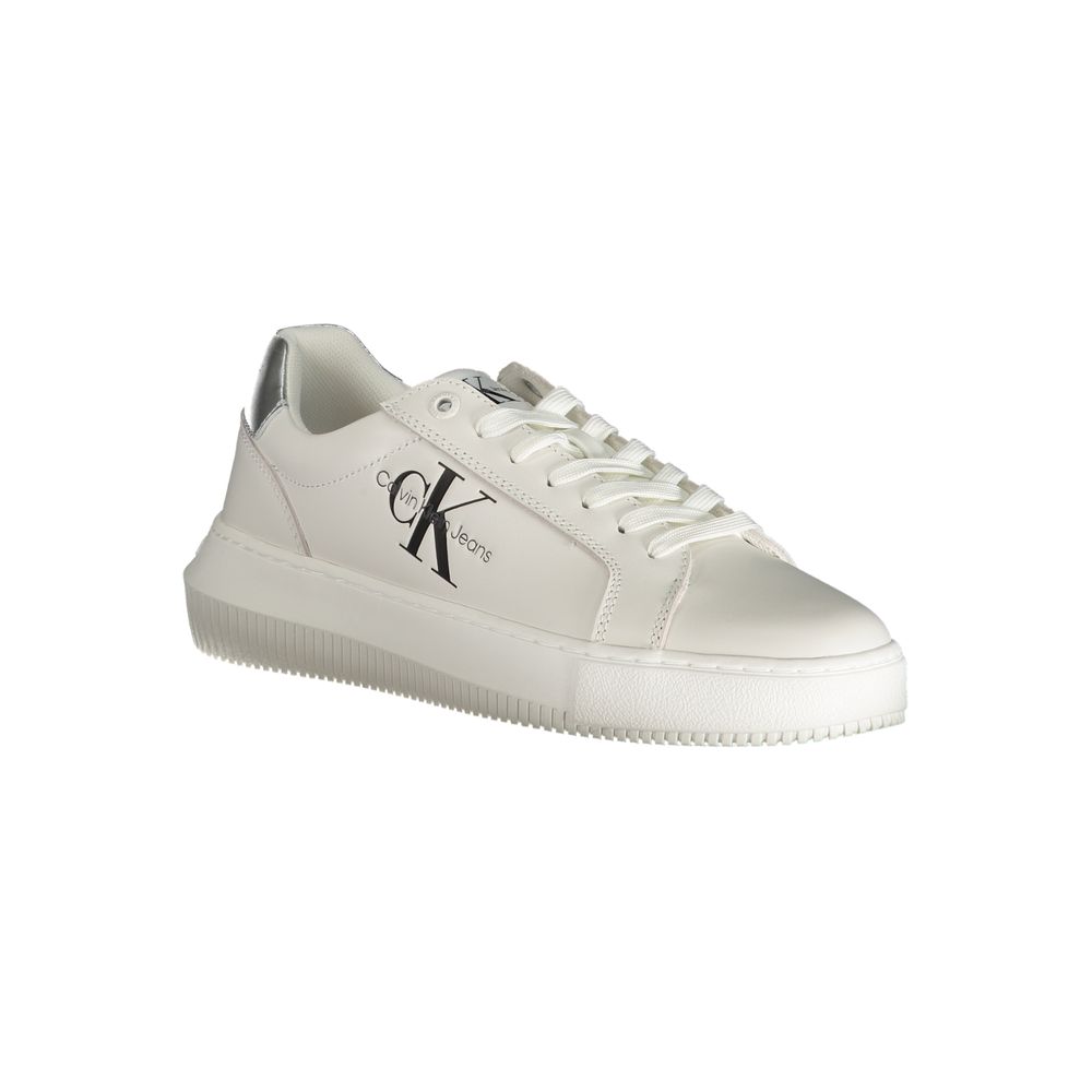 Calvin Klein Bianco Polyurethane Women Sneaker