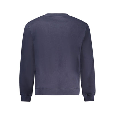 Napapijri Blue Cotton Men Sweater